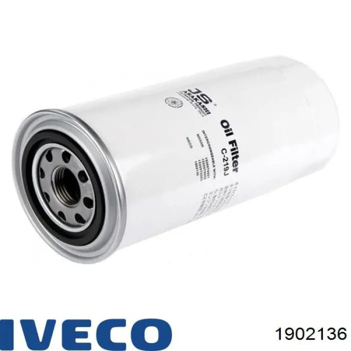 Масляний фільтр двигуна Iveco 1902136 ціна, від 14.13 USD