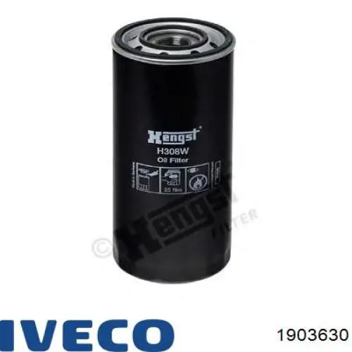Масляний фільтр 1903630 Iveco