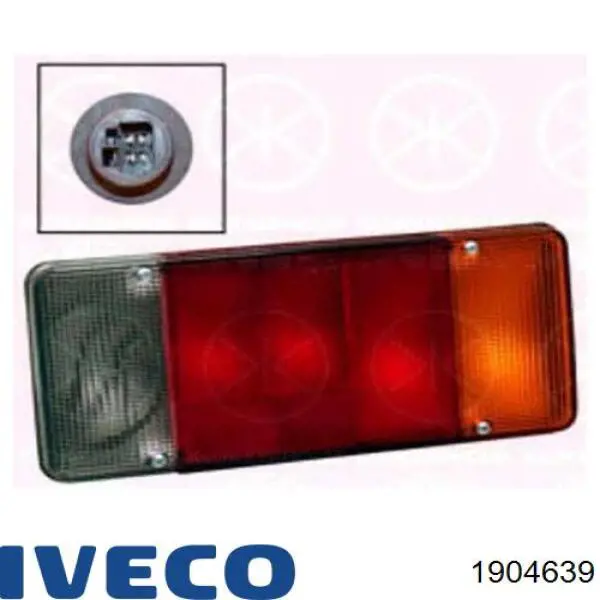 Задні ліхтарі Iveco 1904639 ціна, від 18.72 USD