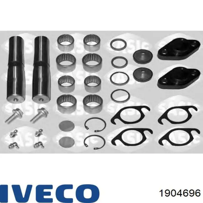 Ремкомплект шкворня поворотного кулака Iveco 1904696 ціна, від 96.17 USD