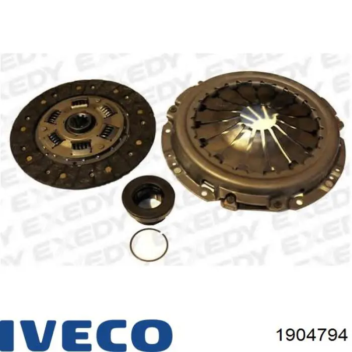 Купити 1904794 Iveco Комплект зчеплення (диск, корзина, підшипник)