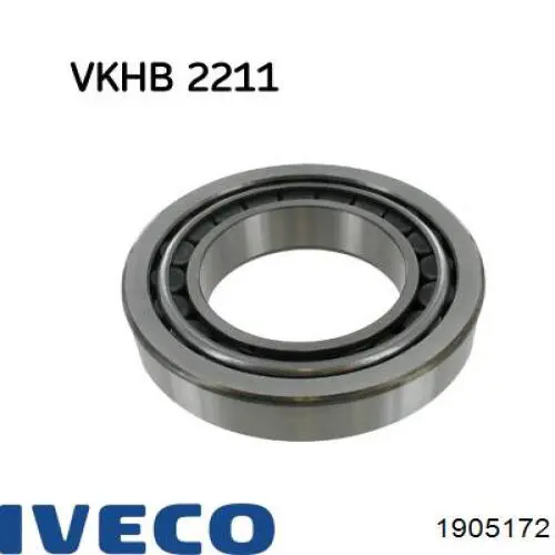 Купити 1905172 Iveco Підшипник маточини задньої, зовнішній