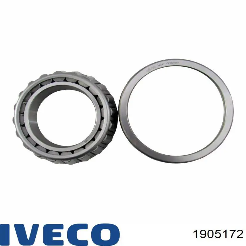 Підшипник маточини задньої, зовнішній 1905172 Iveco