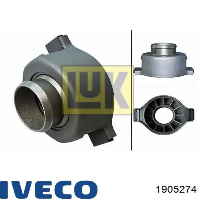 Вижимний підшипник Iveco 1905274 ціна, від 65.62 USD