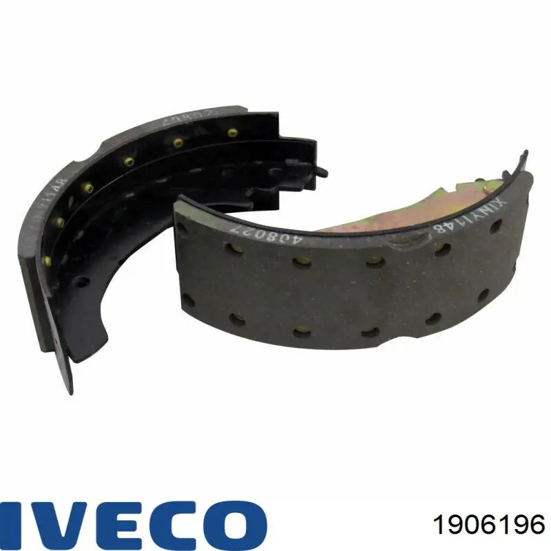 Купити 1906196 Iveco Колодки гальмові задні, барабанні