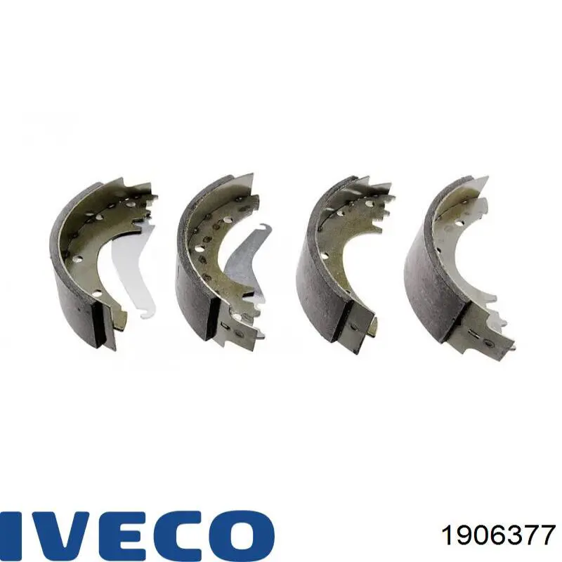 Колодки гальмові задні, барабанні Iveco 1906377 ціна, від 50.81 USD
