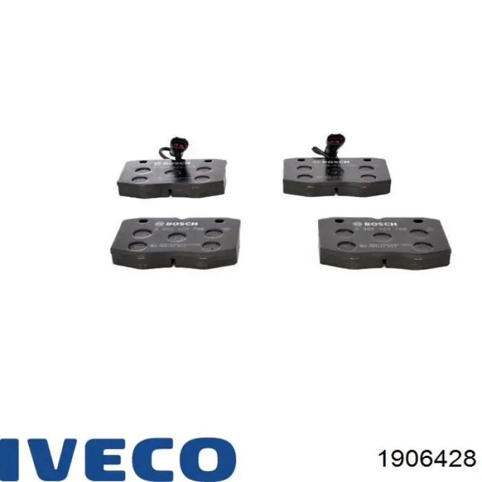 1906428 Iveco Передні гальмівні колодки