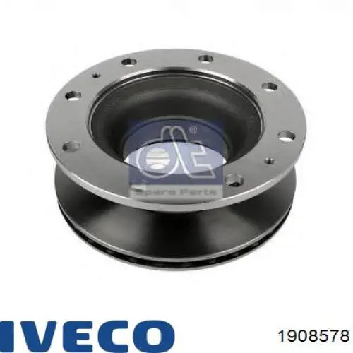 Гальмівні диски передні 1908578 Iveco