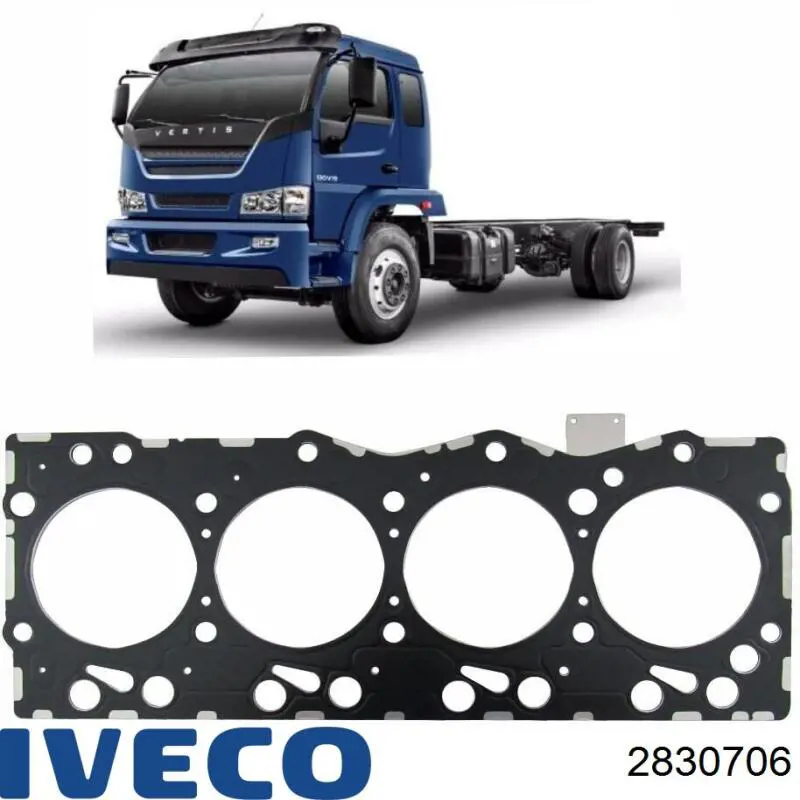 Купити 2830706 Iveco Прокладка ГБЦ