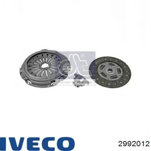 2992012 Iveco Зчеплення в зборі