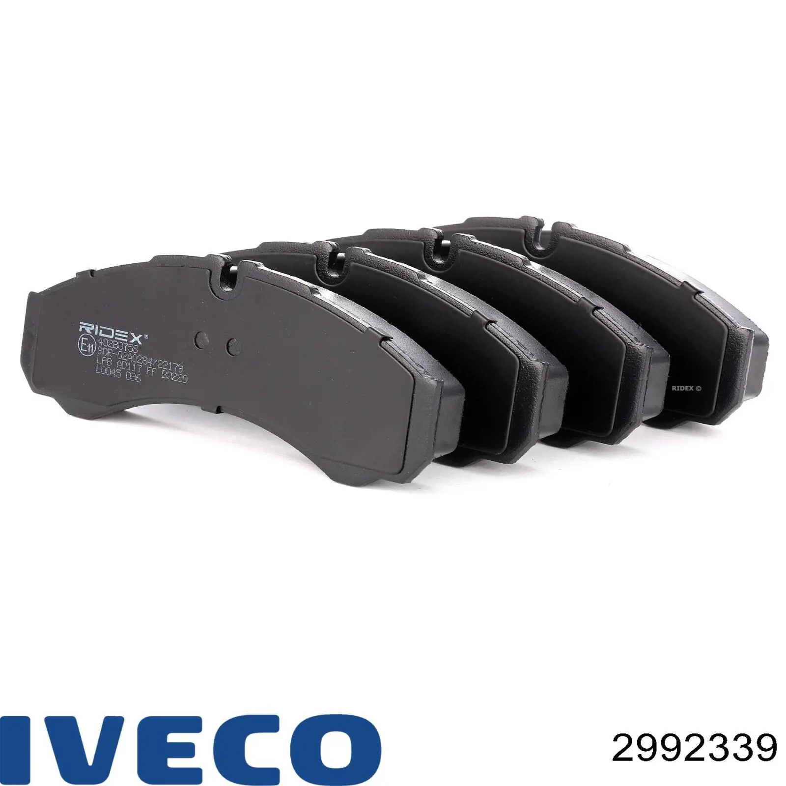 Купити 2992339 Iveco Задні колодки
