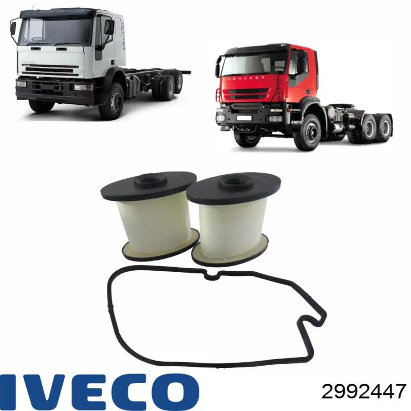Фільтр вентиляції картера Iveco 2992447 ціна, від 28.86 USD