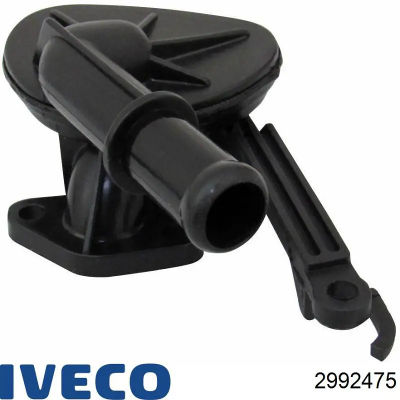Кран пічки 2992475 Iveco
