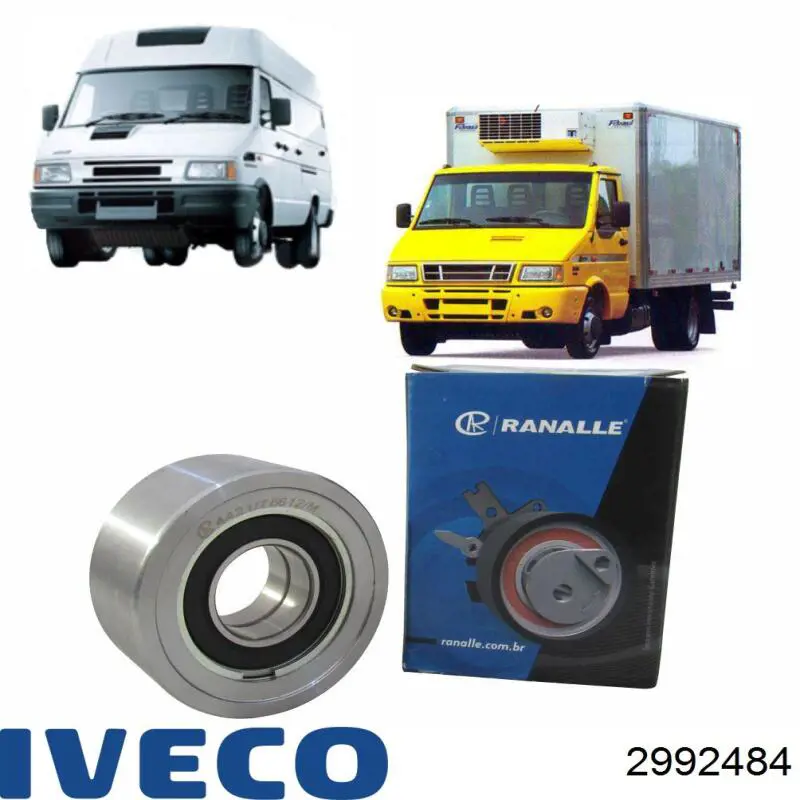 2992484 Iveco Паразитний провідний ролик