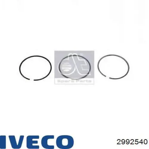 2992540 Iveco кільця поршневі комплект на мотор, std.