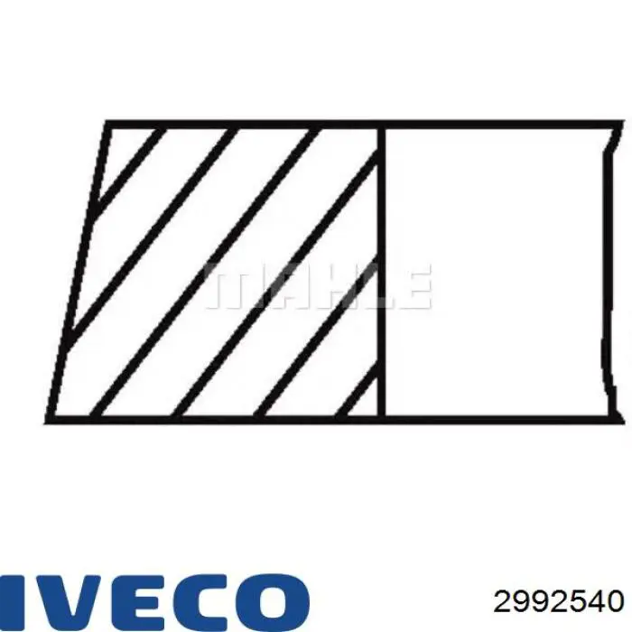 Поршні і шатуни Iveco 2992540 ціна, від 20.09 USD