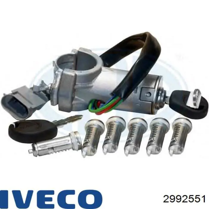 Купити 2992551 Iveco Замок і ручки задніх дверей
