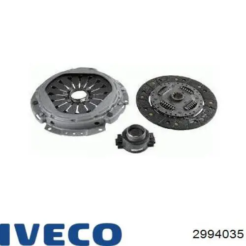 Комплект зчеплення (3 частини) Iveco 2994035 ціна, від 115.33 USD