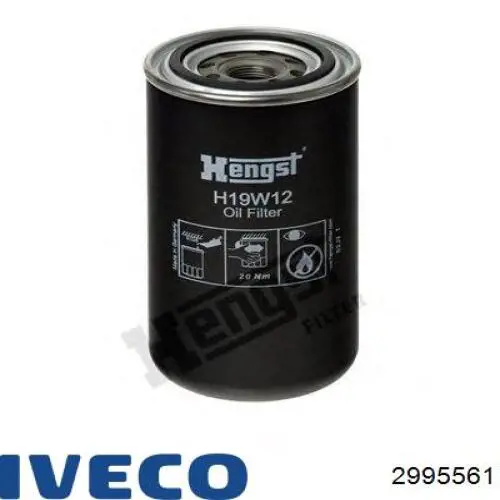 Масляний фільтр двигуна Iveco 2995561 ціна, від 12.68 USD