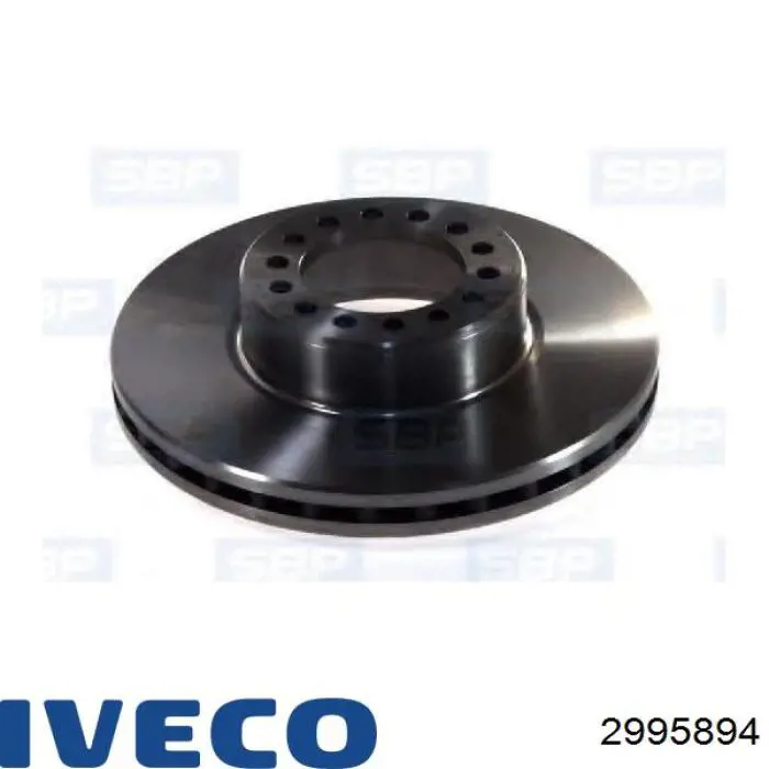 2995894 Iveco диск гальмівний передній