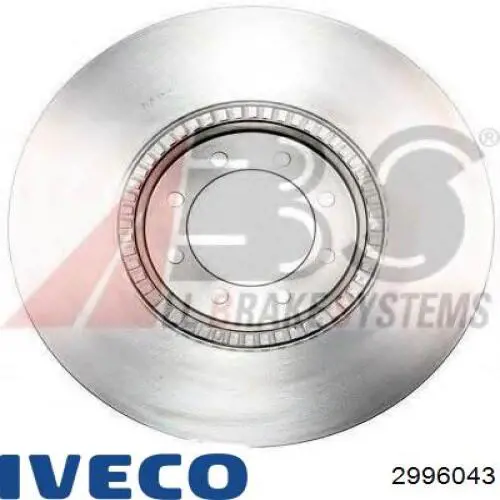 Гальмівні диски 2996043 Iveco