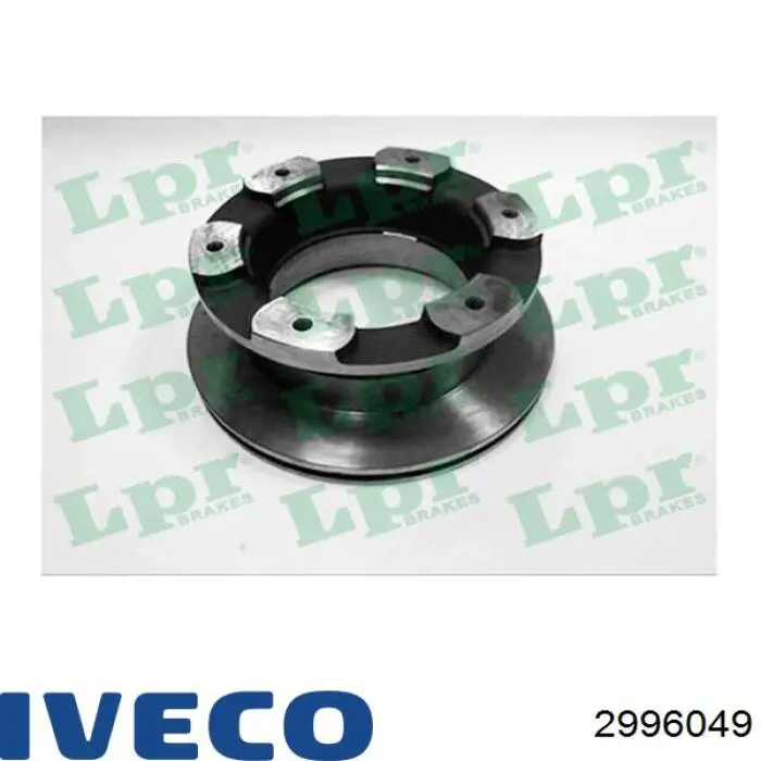 Купити 2996049 Iveco Диск заднього гальма