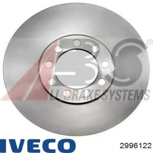 2996122 Iveco Гальмо дискове переднє