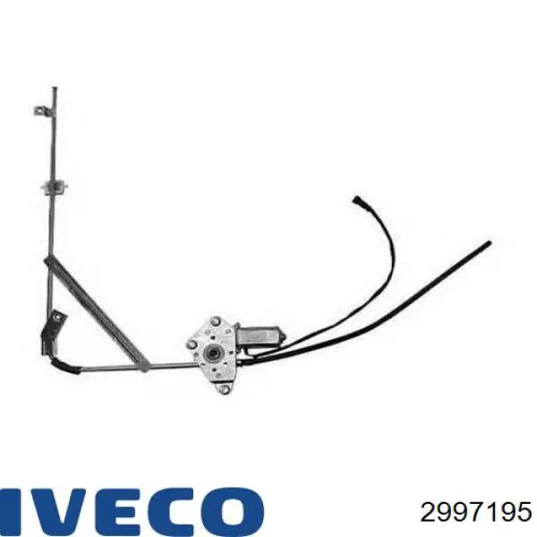 Механізм склопідіймача дверей передніх, правих Iveco 2997195 ціна, від 50.31 USD