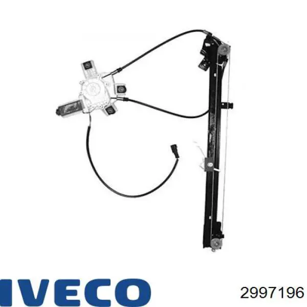 Склопідйомник передньої лівої двері 2997196 Iveco