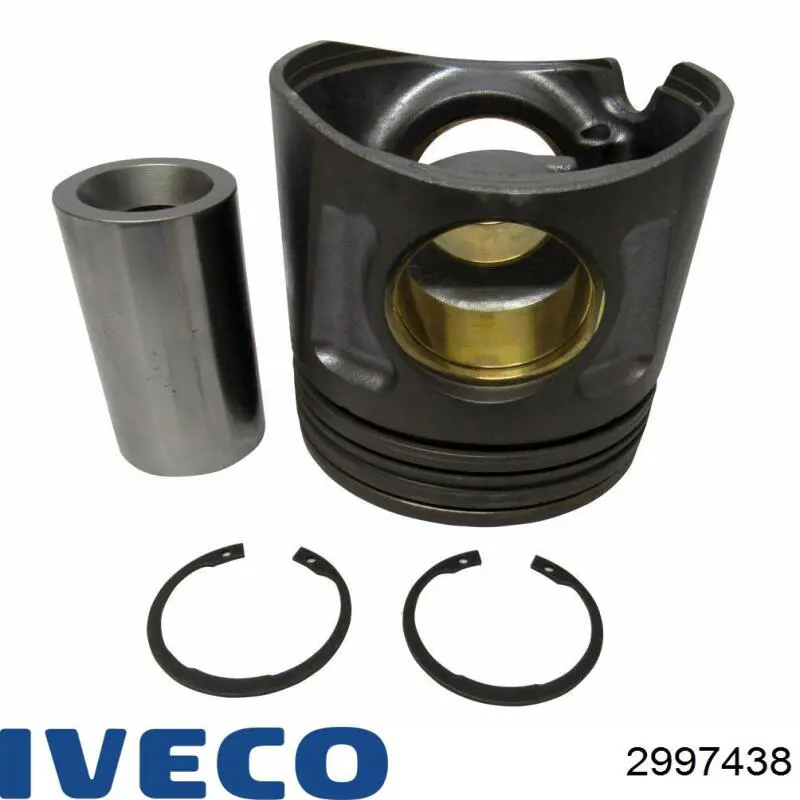 Купити 007PI00147000 Mahle Original Поршень в комплекті на 1 циліндр, STD