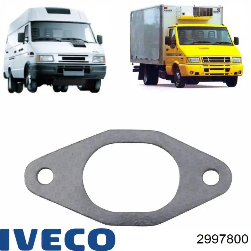 2997800 Iveco Прокладка випускного колектора