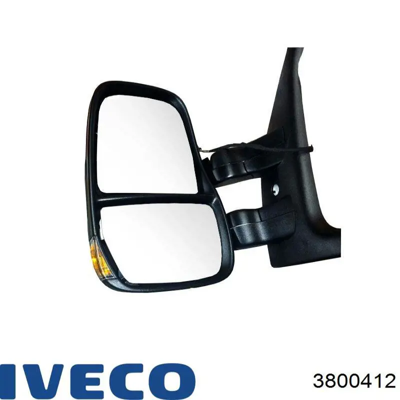 3800412 Iveco Дзеркало заднього виду, ліве