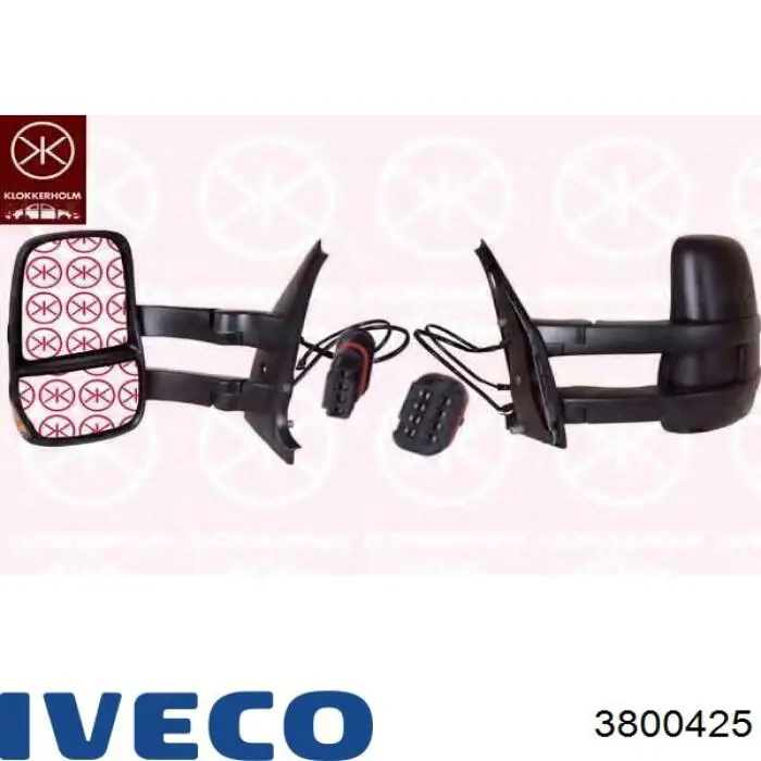 Праве бічне дзеркало Iveco 3800425 ціна, від 150.25 USD