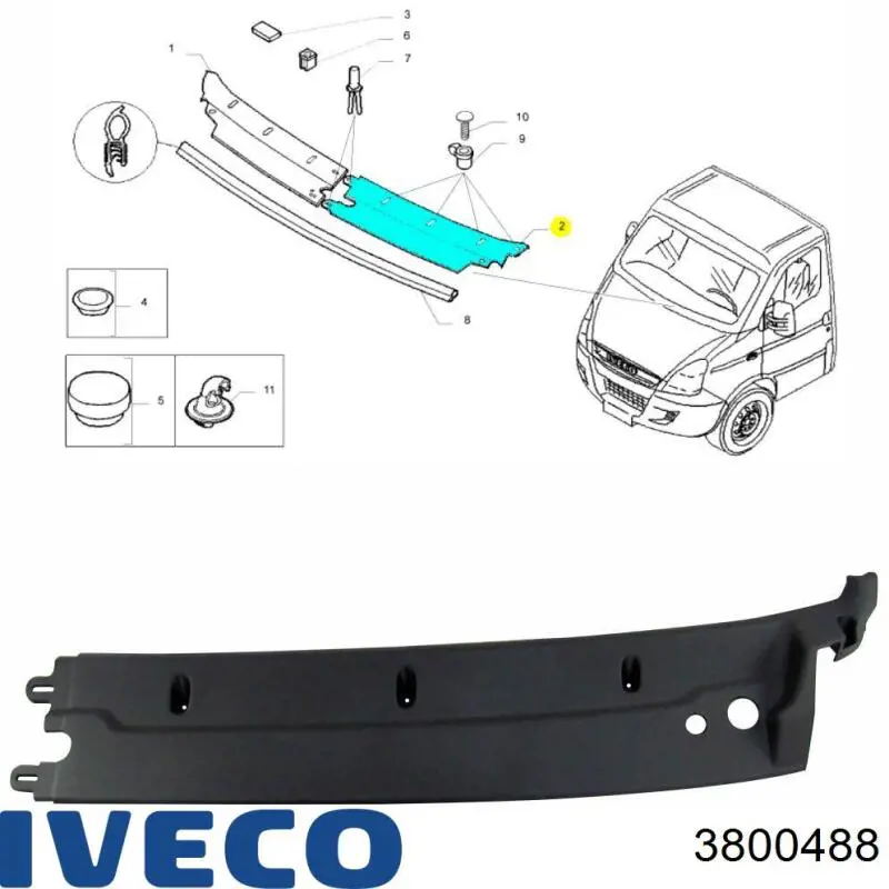 Купити 3800488 Iveco 