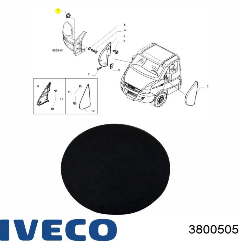 3800505 Iveco 