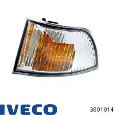 Покажчик повороту дзеркала, лівий 3801914 Iveco