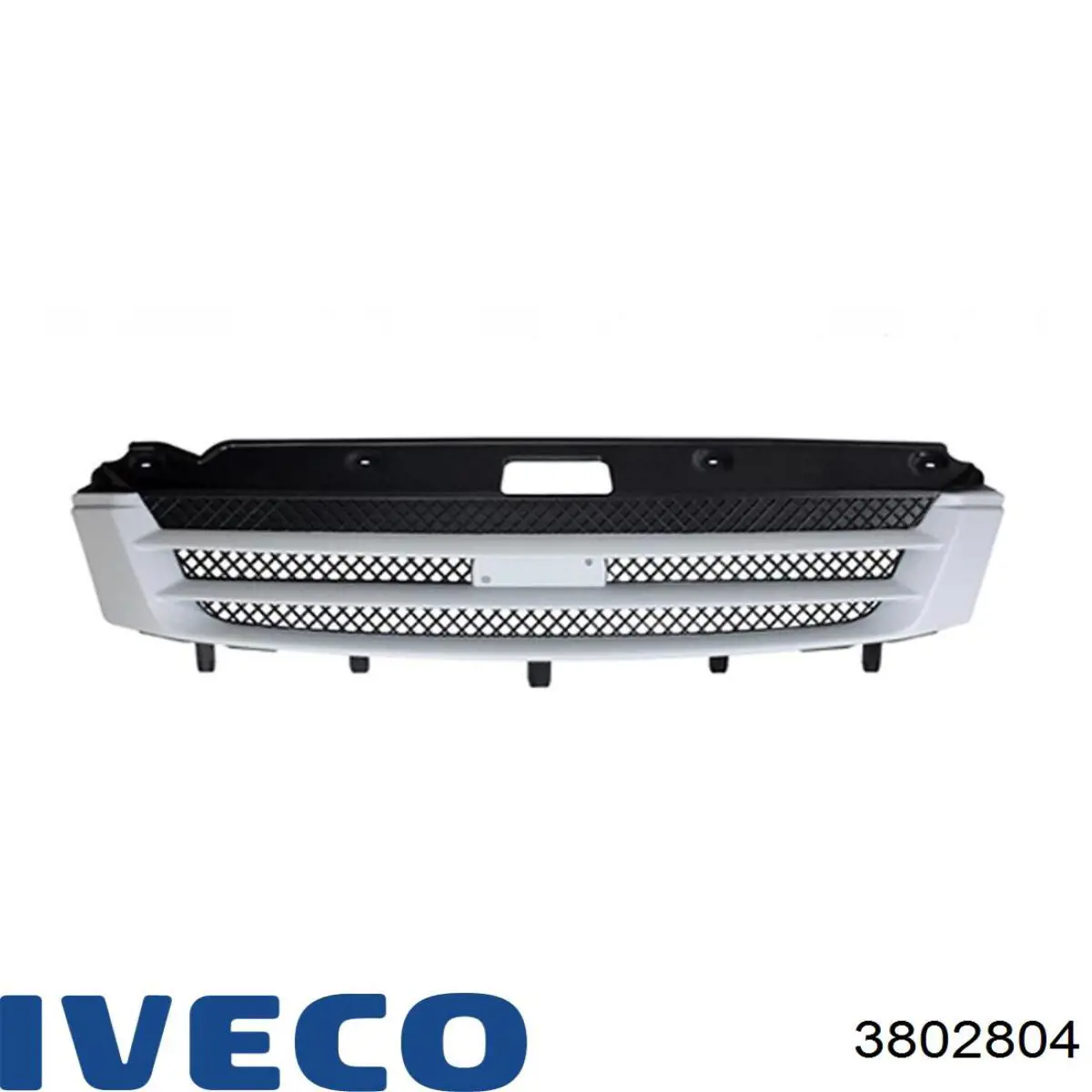 Решітка радіатора 3802804 Iveco