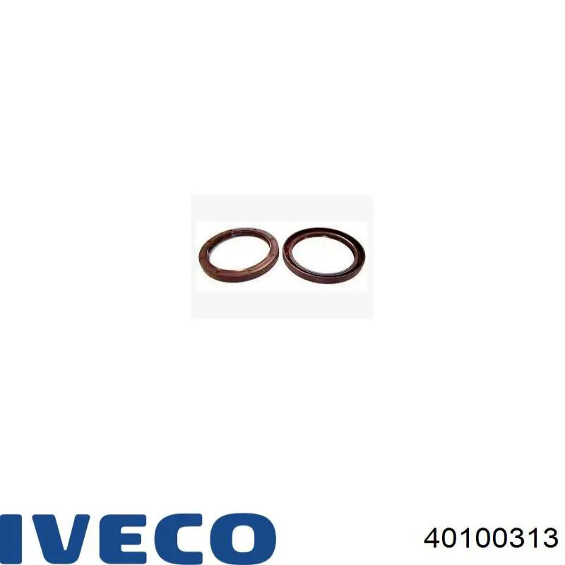 40100313 Iveco Сальник коленвала корінний