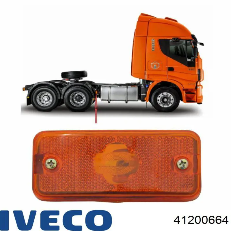 41200664 Iveco Габарит бічний (фургон)