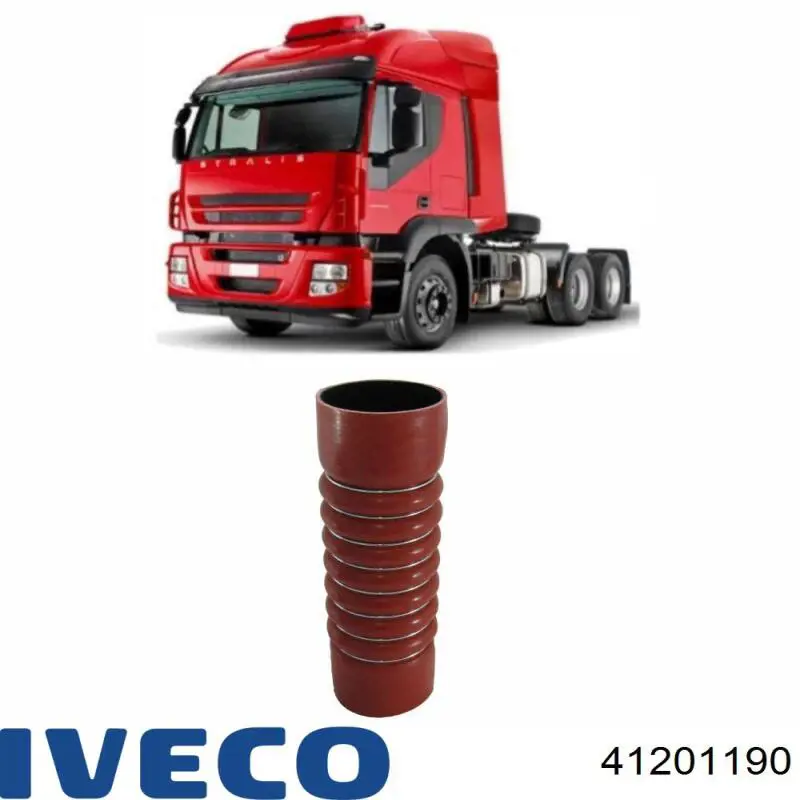 41201190 Iveco Трубка, що нагнітається