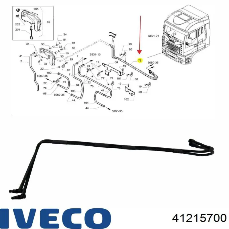 41215700 Iveco 