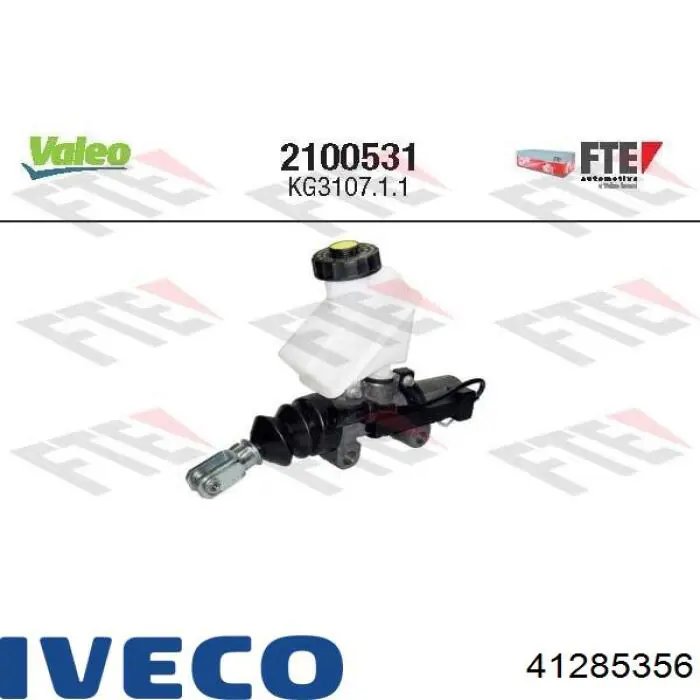 Купити 106288 Febi Головний циліндр зчеплення