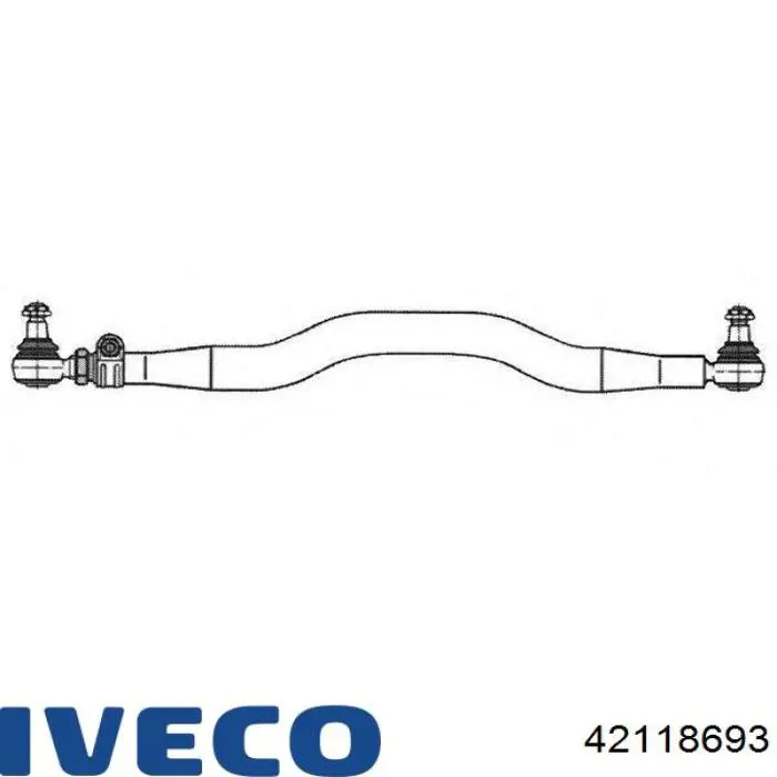 Тяга рульова в зборі Iveco 42118693 ціна, від 111.55 USD