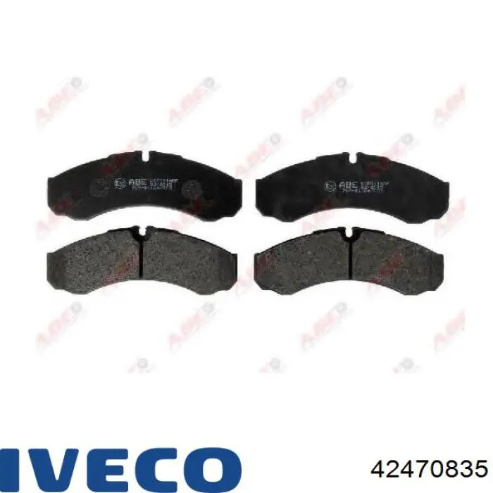 Гальмівні колодки Iveco 42470835 ціна, від 25.99 USD