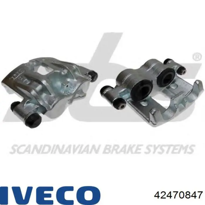 Супорт задній лівий 42470847 Iveco