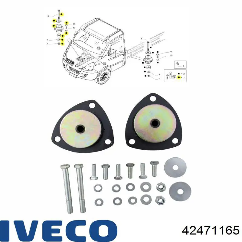  Iveco 42471165 ціна, від 92.75 USD