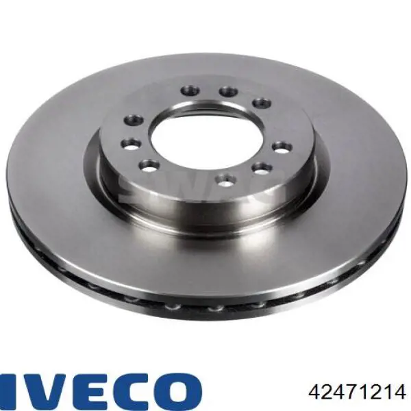 Гальмівні диски передні 42471214 Iveco