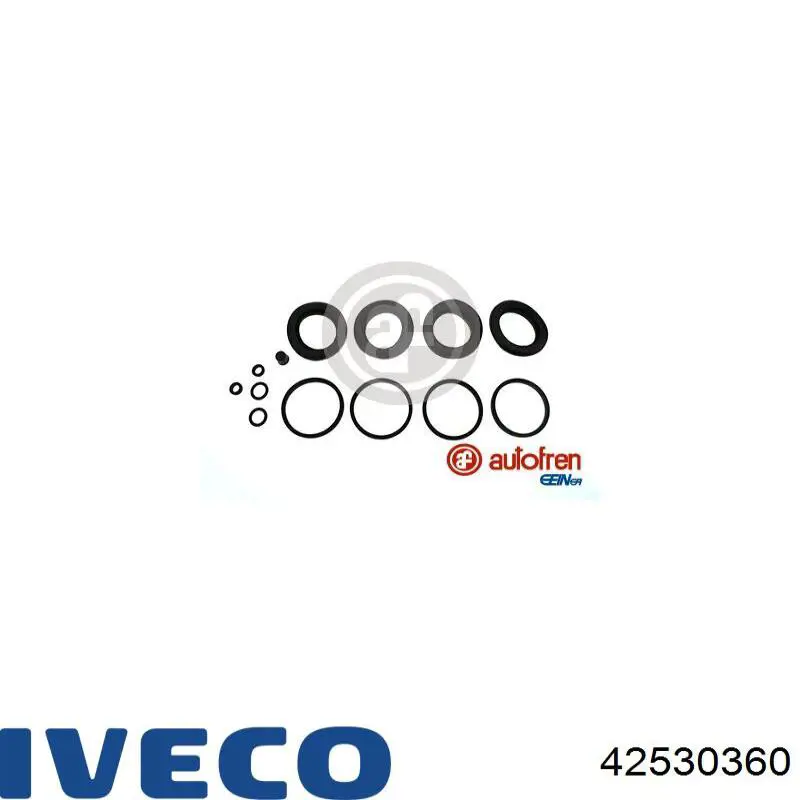 Супорт гальмівний передній лівий 42530360 Iveco