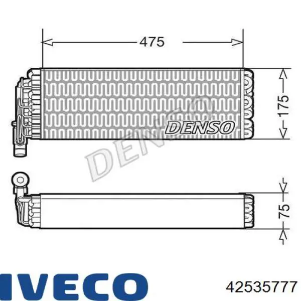 Купити Випаровувач кондиціонера Iveco Daily III 