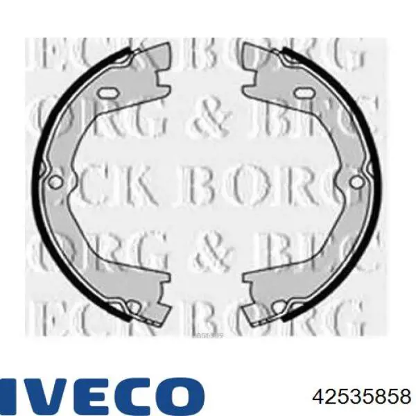 Купити 42535858 Iveco Колодки гальмові задні, барабанні